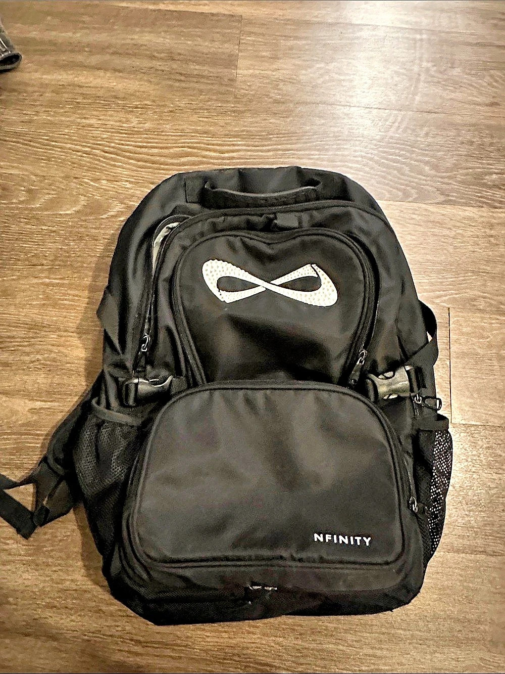 Nfinity Black Sparkle Backpack